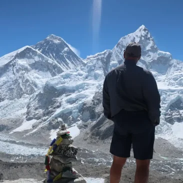view of mount everest range