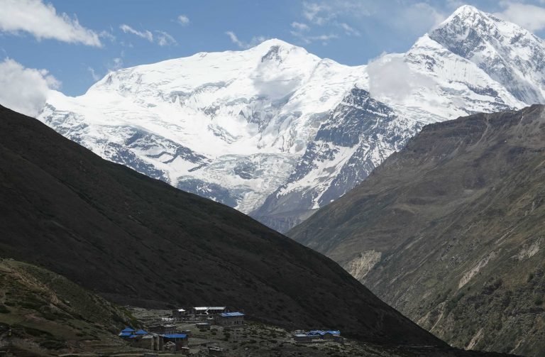 Annapurna III view from Pisang