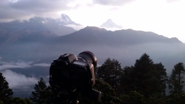 Ghorepani ponhill viewpoint 