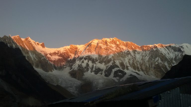 mount annapurna I view from Mardi Himalviewpoint