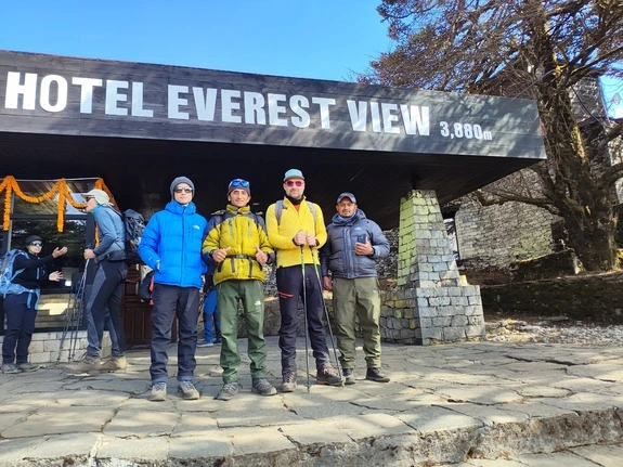 Everest view Hotel Namche 1