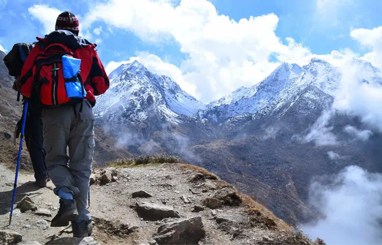 group joining trekking in nepal 