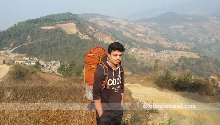 On the way to Chisapani from Nagarkot -Nepal