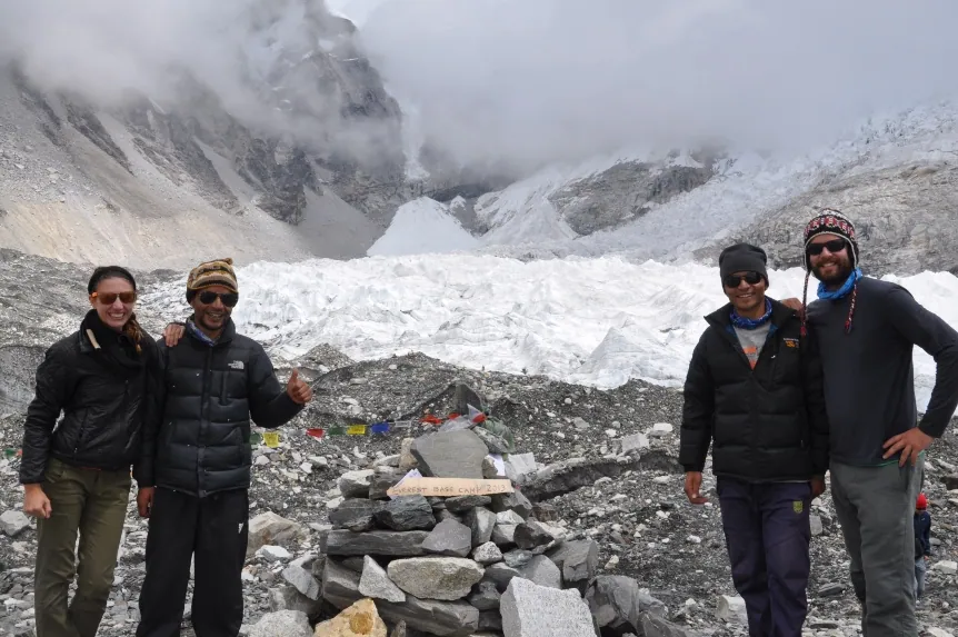 Everest basecamp trek  alt. 5364