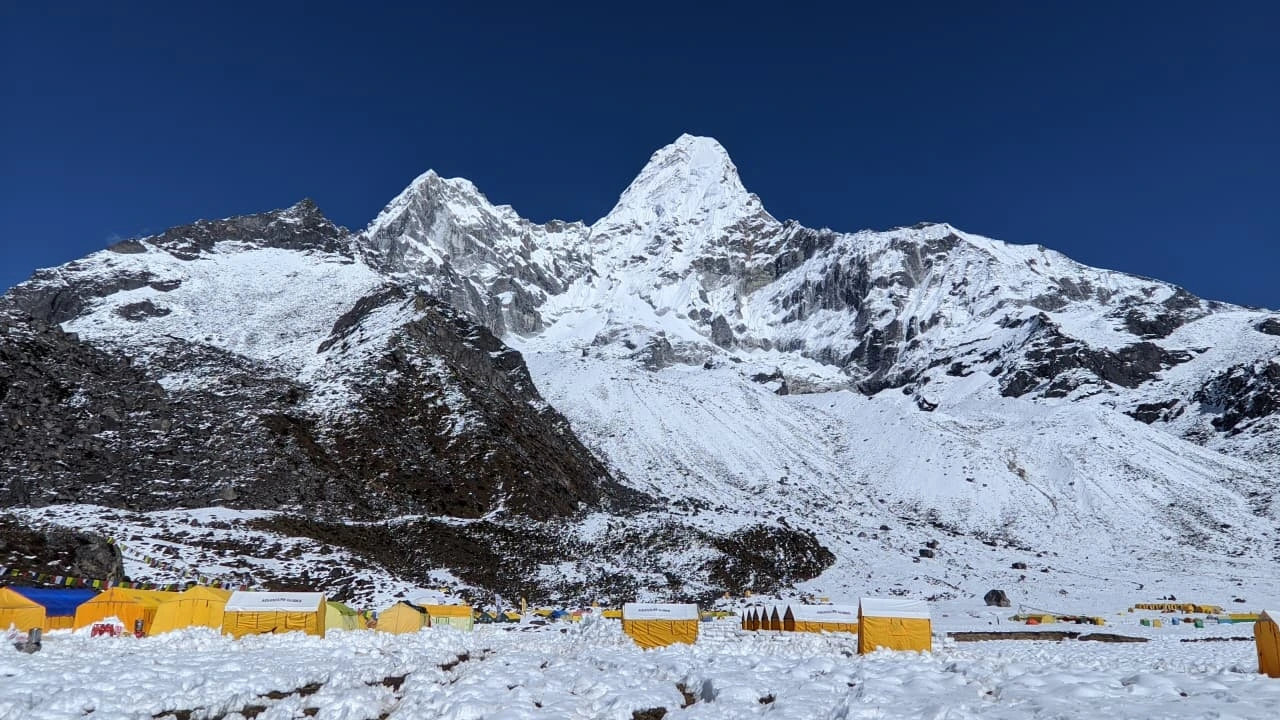 Mt. Ama Dabmala base camp.