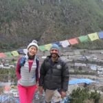 Bharat kc mounain guise and Fun on the way to Annapurna circuit trek in 2023 spring.