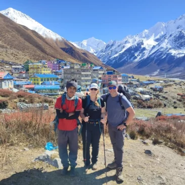 Kaynjing gumpa village