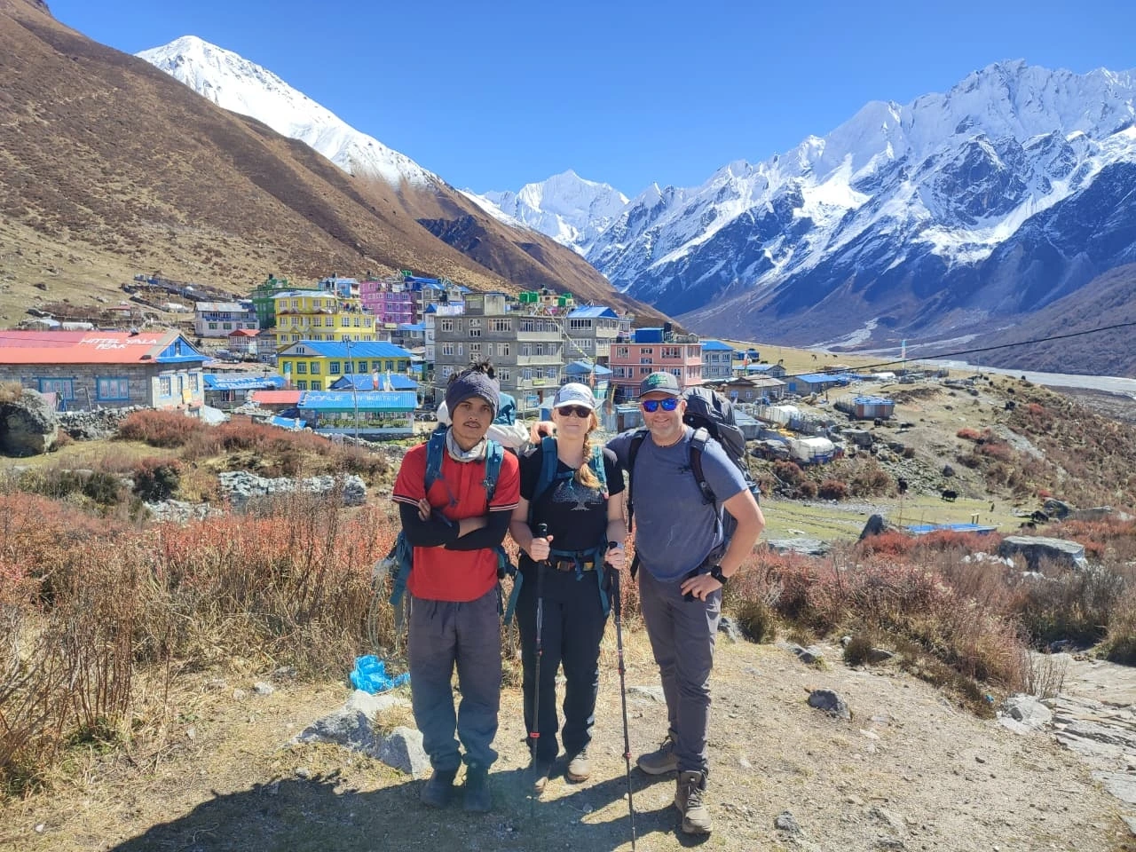 Kaynjing gumpa village 