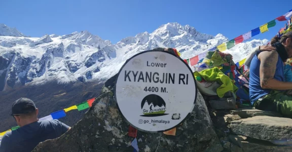 Kyangin-ri viewpoint alt. 4700m from sea level.
