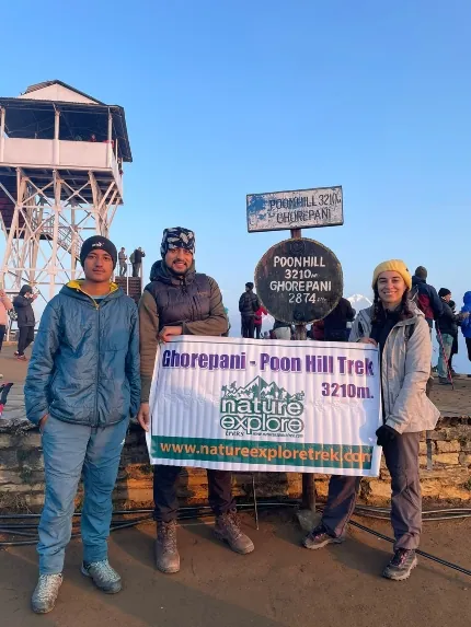 PoonHill viewpoint alt. 3210m