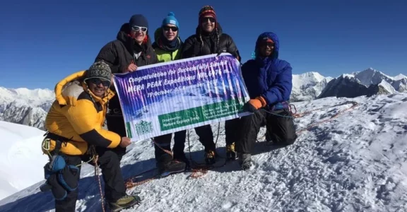 Mera peak summit