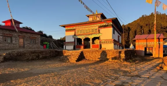 old monastry at Jhapre gaun