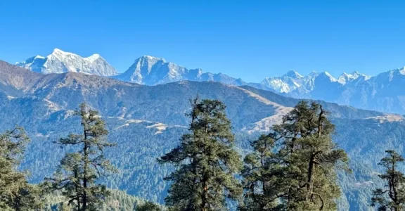 along the way to pike peak basecamp from Jhapre camp