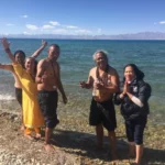 Lake manasarovar in kailash region