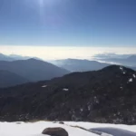 scenery from along the way to high camp to down valley of Pokhara.