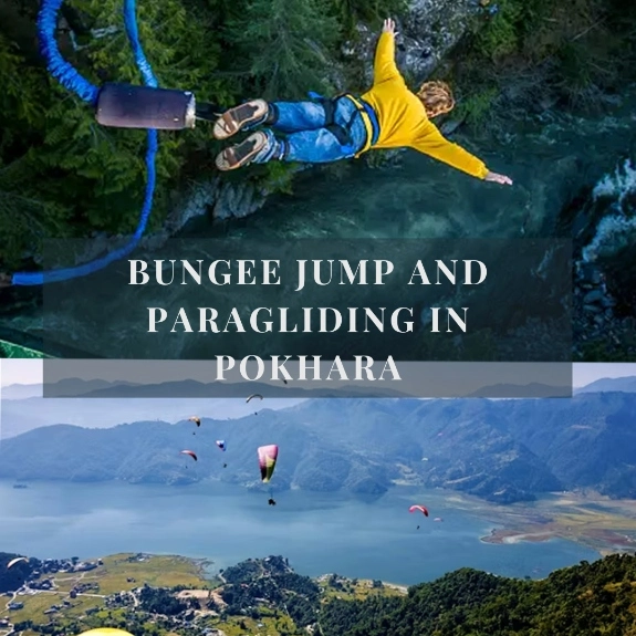 Paragliding and Bungee Jump In Pokhara
