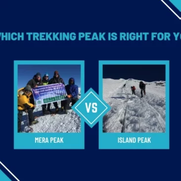 Mera peak vs Island Peak