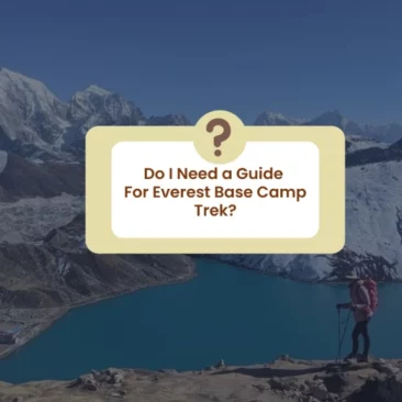 do i need a guide for EBC