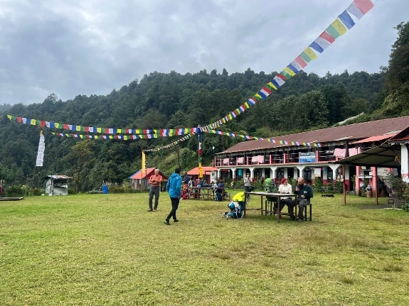 Accommodation during the trek