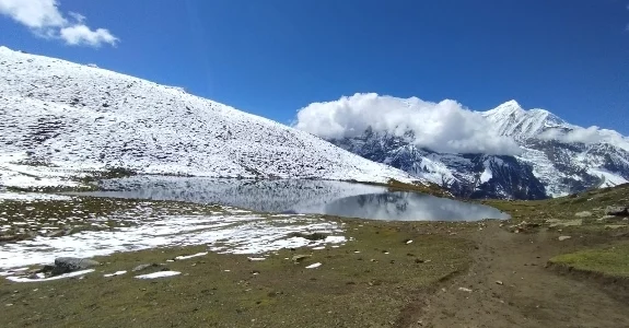 Ice lake manang