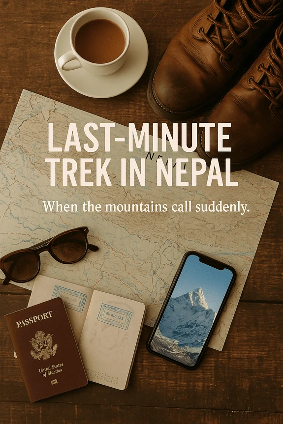 Last Minute Trek In Nepal