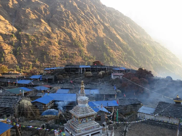 Manaslu circuit trek in April and May