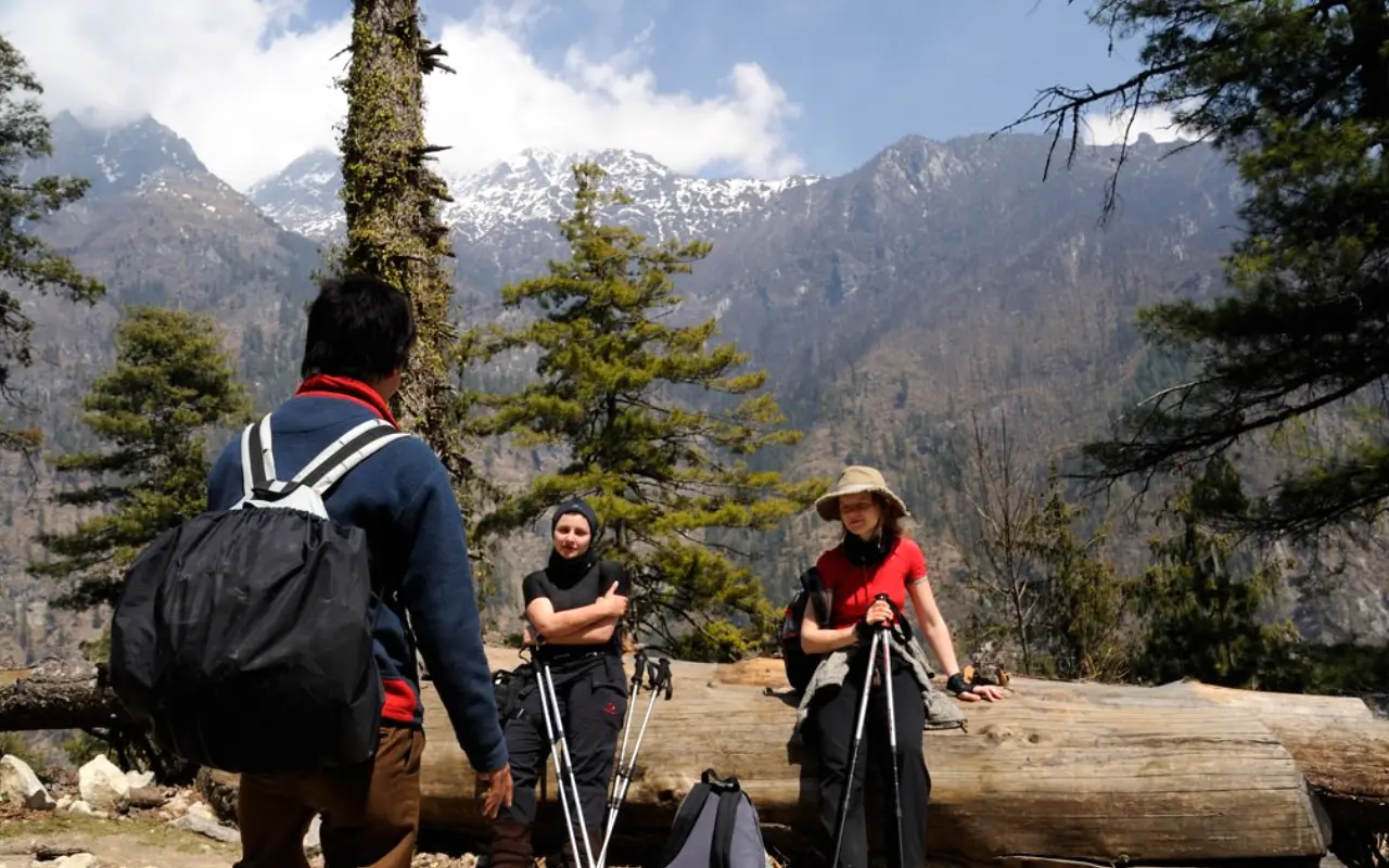 Rest Stop Along the Annapurna Circuit Trek