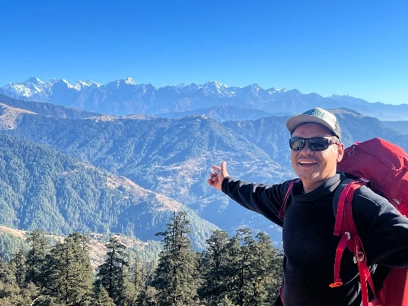 on the way to peaky peak