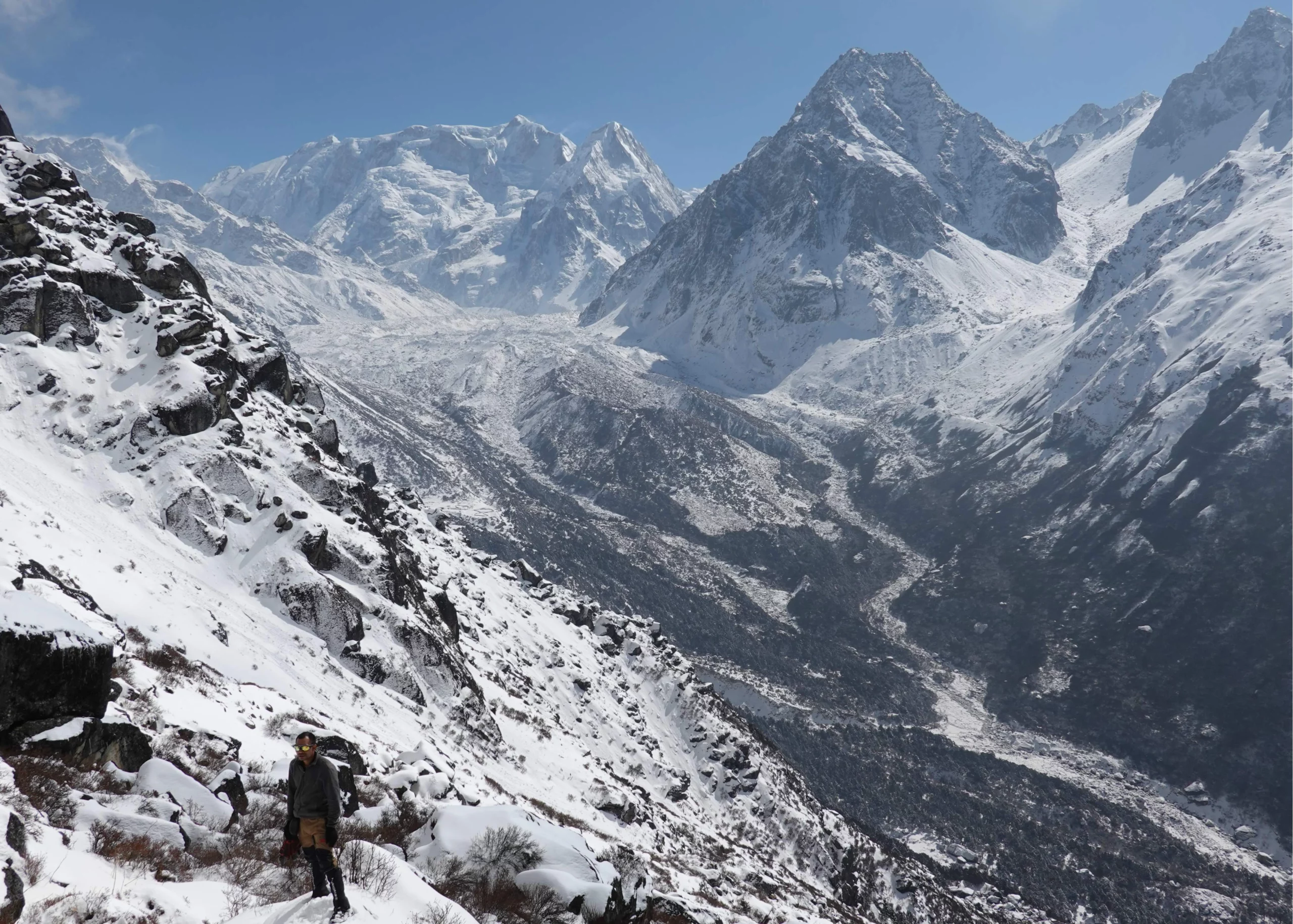 route to kanchenjunga base camp scaled