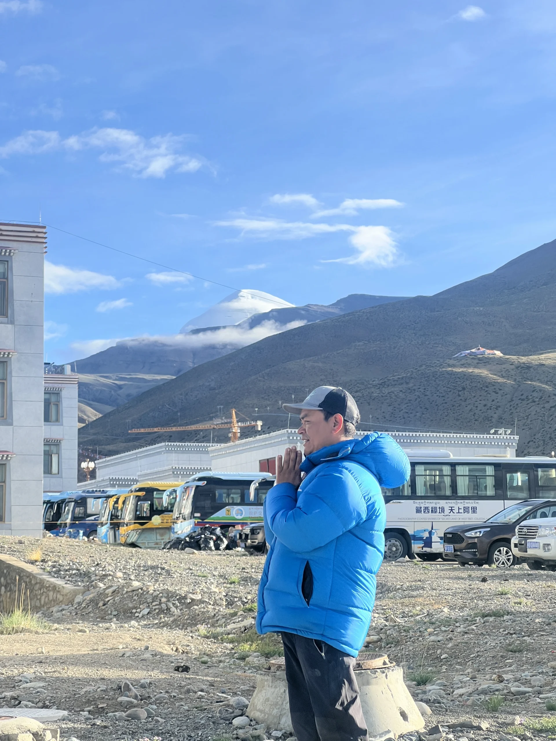 Mt Kailash from Lhasa