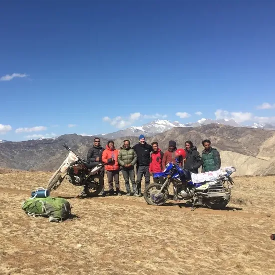 Motorbike tour in nepal