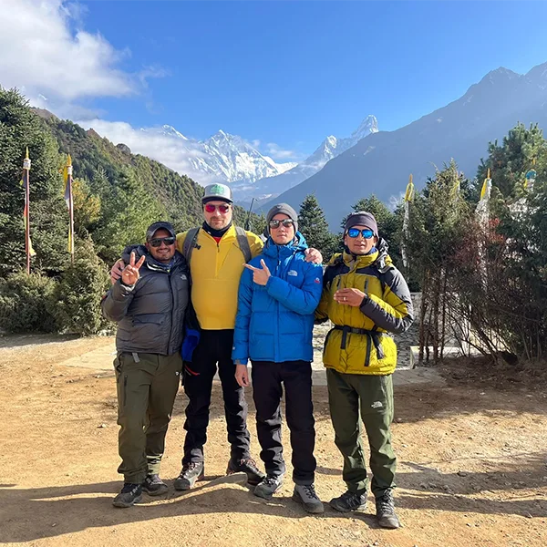Namche-to-Everest-view