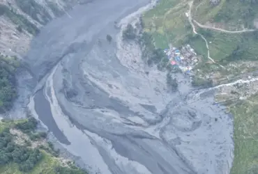 Budhi Gandaki flood impact on the Manaslu Trek